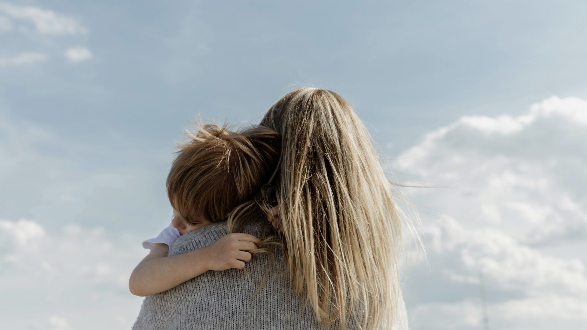 mom, mother, child, family