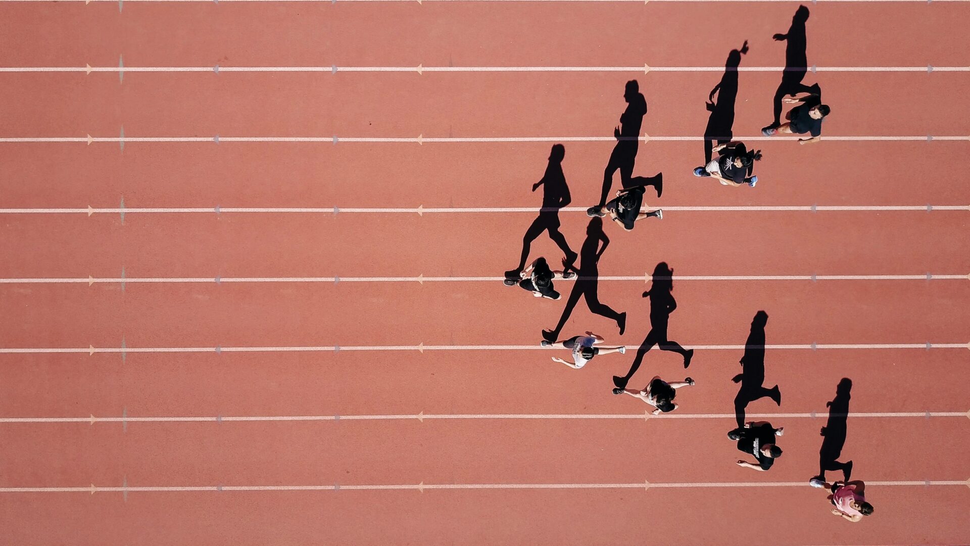 track, run