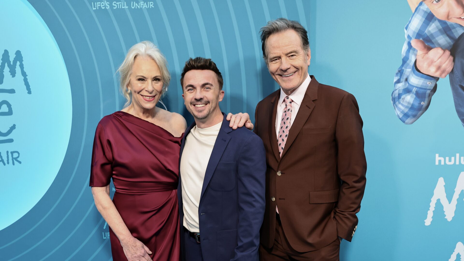 Jane Kaczmarek, Frankie Muniz and Bryan Cranston