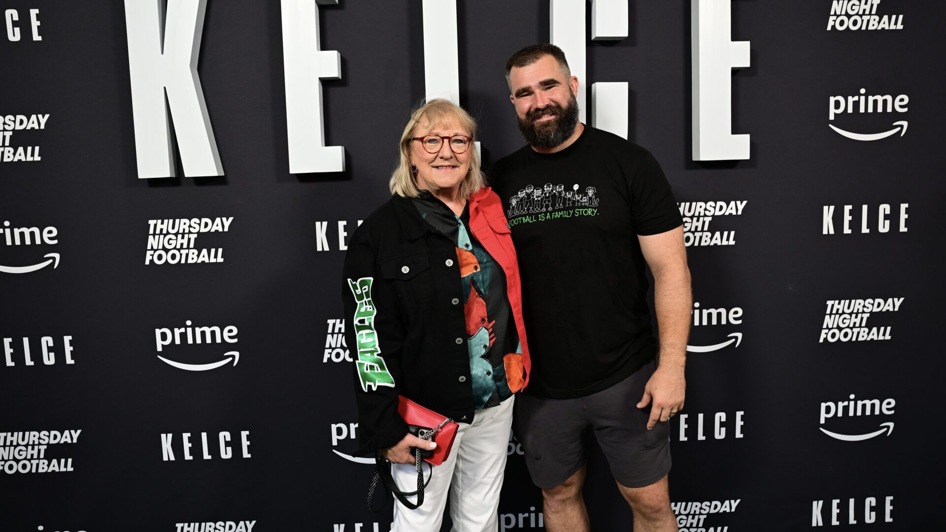 Donna Kelce and Jason Kelce